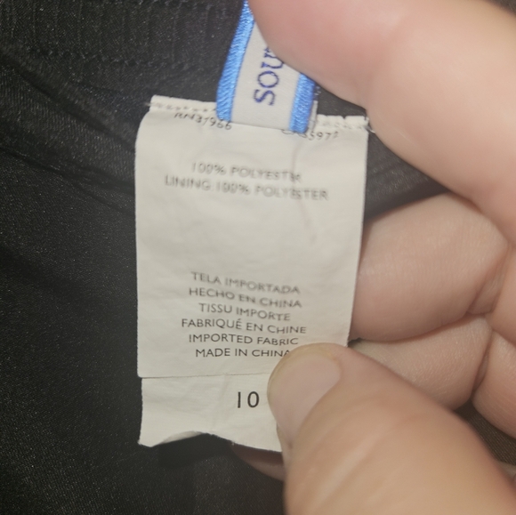 South Point Womans Black Shorts Size 10 - Picture 5 of 10